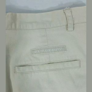 Burberry Pants - Burberry Golf Womens Beige Cotton Cropped Pants Burberry Pants - Burberry Golf Womens Beige Cotton Cropped Pants